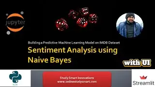 Build a Movie Review Sentiment Classifier using Naive Bayes | IMDB Dataset | Streamlit App+Python ML
