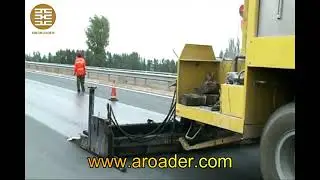 Road marking machine asphalt Slurry seal micro surfacing paver machine
