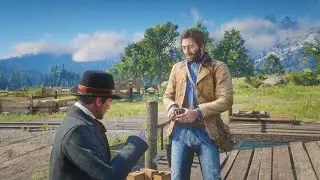 The smoker fills the whole environment with smoke in RDR2 😂