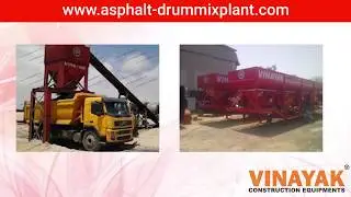 Asphalt Drum Mix Plant Manufacturer in India, Hot Mix Asphalt Manufacturing Plant
