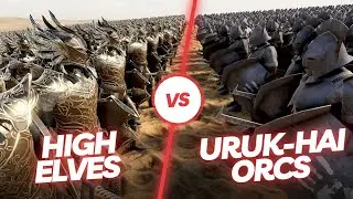 WHO will WIN? 50000 Elves vs 50000 Orcs - Ultimate Epic Battle Simulator 2