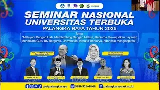 PART 1 Seminar nasional  “BK Deep Learning”Universitas Terbuka & MGBK Kalteng 2025