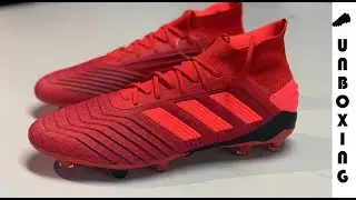 adidas Predator 19.1 FG/AG Initiator - Action Red/Core Black