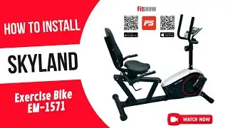 How to Install  SKY LAND Exercise Bike EM-1571