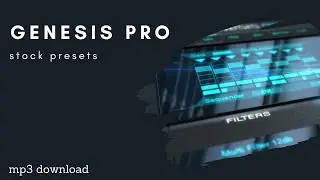 Making EDM with Ummet Ozcan's GENESIS PRO VST  (Stock Presets Audition)