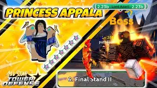 Free 7 Star Unit | Final Stand 2 Extreme Mode (World 3)  Solo Gameplay  | All Star Tower Defense