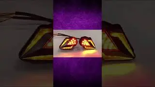 LAMPU SEN TEMPEL D-238 MODEL PREDATOR NEW LED &ndash; COCOK UNTUK R15 R25 NINJA GSX CBR150 DLL!