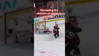 @bacon1013recreating tim stutzle's ot winner in Sweden #hockey #nhlhockeyislife #nhlhistory #nhl