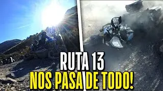 NOS PASA de TODO en la RUTA 13 - MENDOZA - USPALLATA / AMERICA EN MOTO / @Seba.adventure / Cap 22