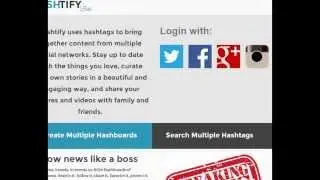 Hashtify.com - New Social News Aggregator