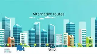 OmniOpti route optimization with alternative routes
