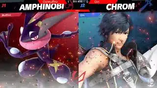 Newjabes Bi-Weekly #16 - Omerix Muffinz (Greninja, Isabelle) Vs. Smashnotes Gin (Chrom) Winner semi