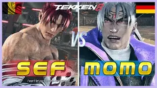 Tekken 8 ▰ SEF (#2 Ranked Jin) vs MOMO (#2 Ranked Devil Jin) ▰ Ranked Matches