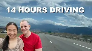 14 Hours Driving Across 4 States: Starting Our 11 day American West Road Trip!