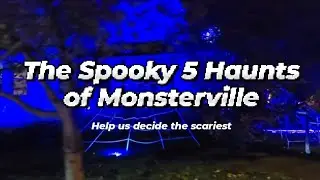 Хэллоуинская автоэкскурсия по Монстервиллю, Нью-Джерси! 👻
