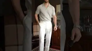 Summer Outfit Idea 😎 | Linen Pants | #mensclothing #menswear #mensfashion