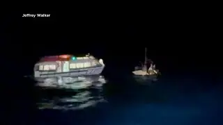 Royal Caribbean cruise ship rescues group from raft after storm detour