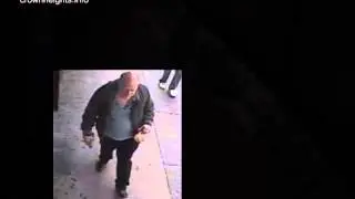 Surveillance Video of Manhattan Firebombing Suspect