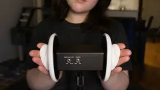 ASMR 3Dio Ear Massage with Oil When You Can't Sleep (no talking, 1 hour)