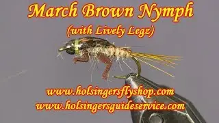 March Brown Nymph, Holsinger's Fly Shop
