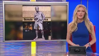 Missing Boy Scout statue found at scrap metal facility