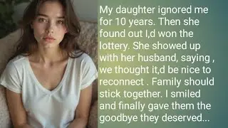 &ldquo;My Daughter Ignored Me For 10 Years&hellip; Until I Won The Lottery