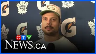 Hundreds of students pack Muskoka arena to watch Toronto Maple Leafs hit the ice