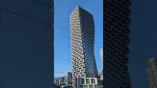 Residential skyscraper "Vancouver House " designed in the style of neo-futurism #2