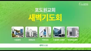 2026.01.25 포도원교회 새벽기도회(설교영상)