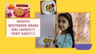 Gram dal laddu/Channa dal laddu | Cooking | Snacks | Happy Hayan