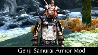 Skyrim Special Edition: ▶️Genji Samurai Armor◀️ Mini Mod Showcase