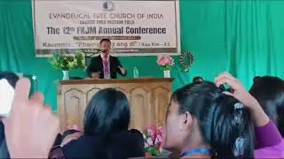 EFCI Sakhan area fkjm Wai 12 annual Conference speaker bai Evan jiten bru