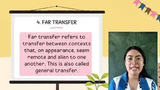 Module 15: Transfer of Learning 