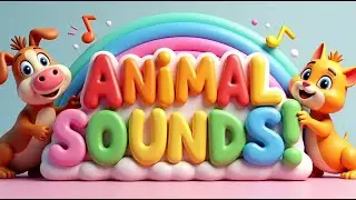 Learn Animals and Their Sounds 🐶🐮 | Fun Kids Song | MangoVilleKids | Kids Song & Nursery Rhyme