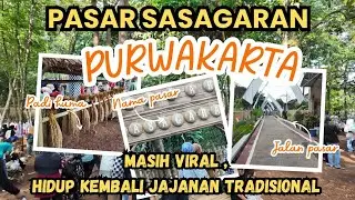 BARU PASAR SASAGARAN HIDUPKAN KEMBALI JAJANAN TRADISIONAL
