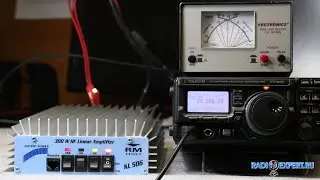 RM KL-506, реальный замер выходной мощности усилителя.