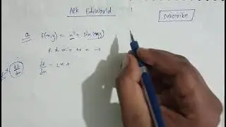 Unit 5 . Part 4 partial derivatives #multivariable calculus #engineering mathematics 