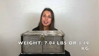 Mesh Basket with Locking Lid | 304 Stainless Steel | Electropolished | 100% USA-Made