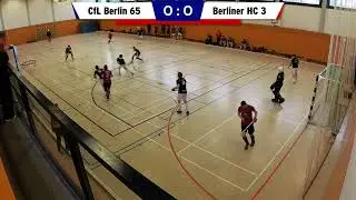 CfL 65 Berlin vs. Berliner HC 3 - Hockey Halle Oberliga Berlin [18.02.2024]