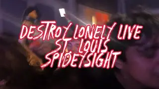 SPIDEYSIGHT: Destroy Lonely LIVE St Louis 🪖 First Person MOSHPIT POV