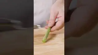 How to Cut Asparagus #shorts