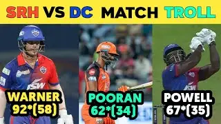 DC VS SRH TROLL | WARNER 92* | ipl trolls telugu | ipl 2022 trolls | DC VS SRH Match Troll Telugu