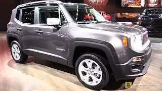 2017 Jeep Renegade Limited - Exterior and Interior Walkaround - 2017 Detroit Auto Show