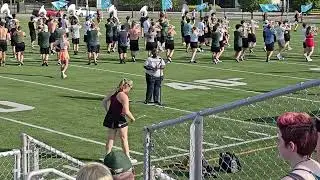 Michigan State Spartan Marching Band practice - MSU SMB
