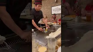 Яйца хибачи в форме сердца #шорты #живаяеготовка #хорошаяеда #живойконцерт #хибачи #кейси