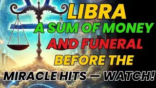 ♎ LIBRA – A SUM OF MONEY & A FUNERAL ARE COMING 🕯️ A SHOCKING MIRACLE… WATCH BEFORE IT’S TOO LATE