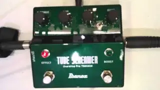 【エフェクター】TS808DX弾いてみました