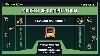 COMP30026 Models of Computation Revision Workshop