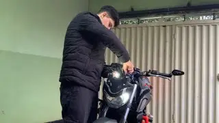 PROJETÃO MT-07🔥🔥🔥Colocando led na mt07, farol completo no LED PHILIPS, ficou muito brabo🔥🔥