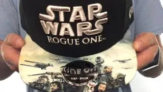 Star Wars 'ROGUE ONE HERO SNAPBACK' Black Hat by New Era
